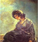 Francisco Jose de Goya The Milkmaid of Bordeaux. China oil painting reproduction